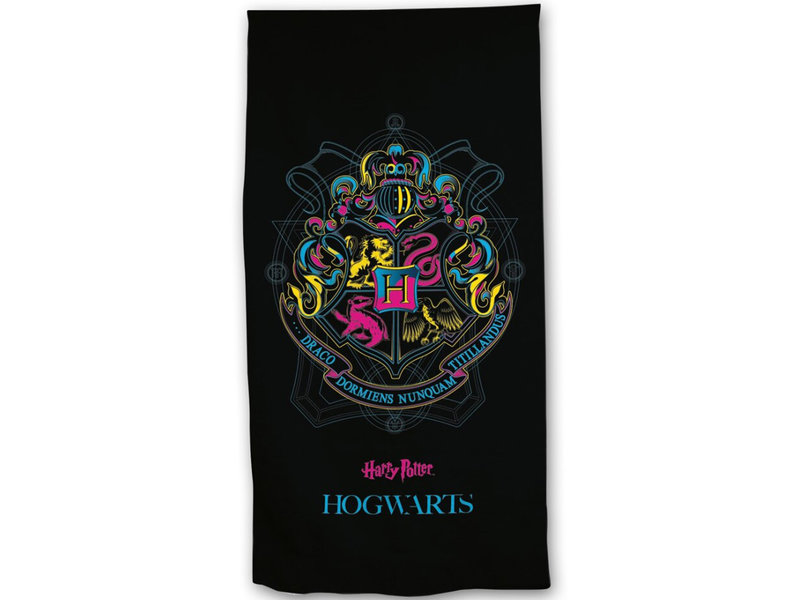 Harry Potter Beach towel, Hogwarts - 70 x 140 cm - Cotton