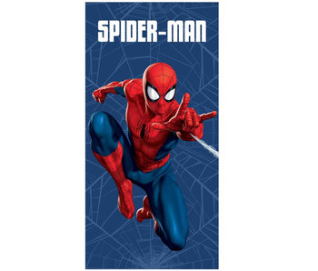 SpiderMan Beach towel Web 70 x 140 cm Cotton