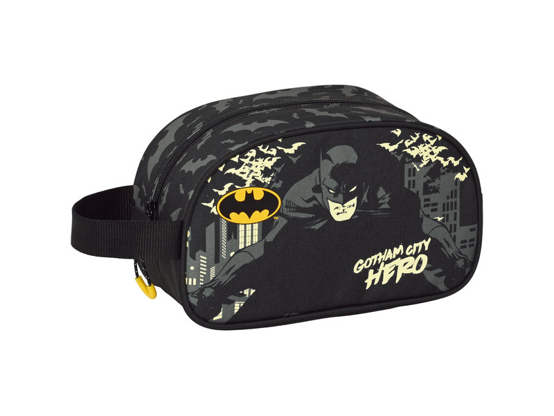 Batman Kulturbeutel, Hero - 26 x 15 x 12 cm - Polyester