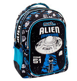 Must Rucksack Alien Invasion - Glow in the Dark - 43 x 32 x 18 cm - Polyester