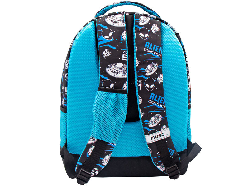 Must Backpack Alien Invasion - Glow in the Dark - 43 x 32 x 18 cm - Polyester