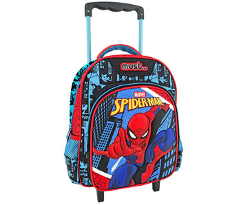 SpiderMan Rucksack Trolley City - 31 x 27 x 10 cm - Polyester