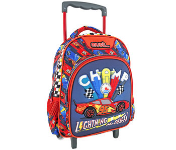 Disney Cars Sac à dos Trolley Champ - 31 x 27 x 10 cm - Polyester