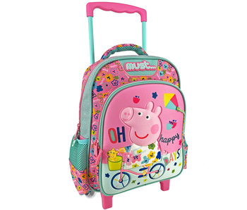 Peppa Pig Chariot à dos, Happy Days - 31 x 27 x 10 cm - Polyester