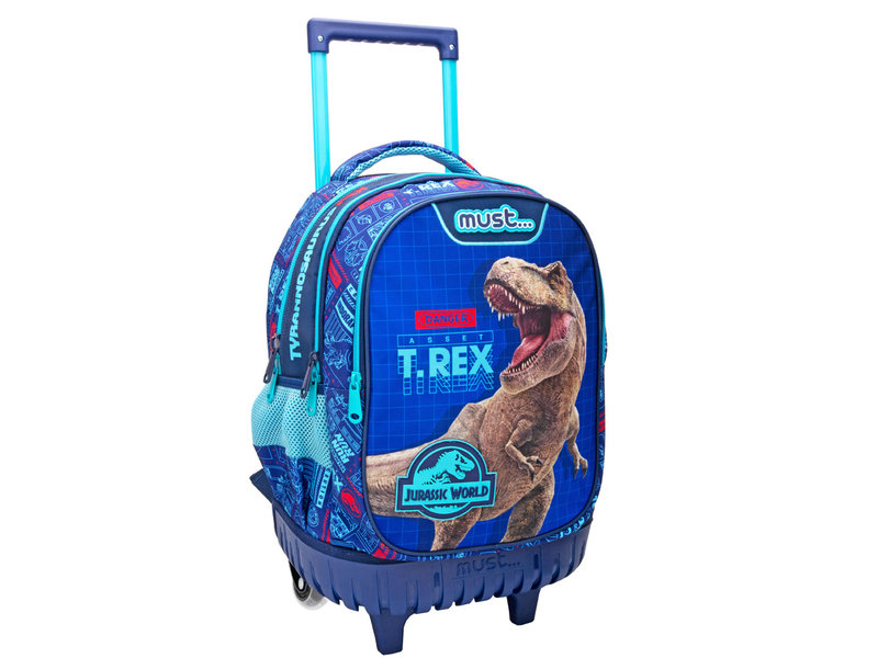 Jurassic World Backpack Trolley, T.Rex - 45 x 34 x 20 cm - Polyester