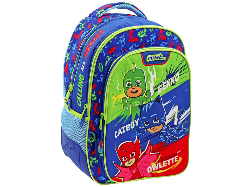 PJ Masks Backpack, Calling all Heroes - 45 x 33 x 16 cm - Polyester