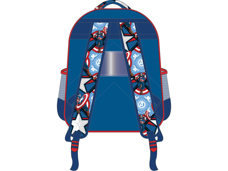 Marvel Avengers Backpack, Captain America - 31 x 27 x 10 cm - Polyester