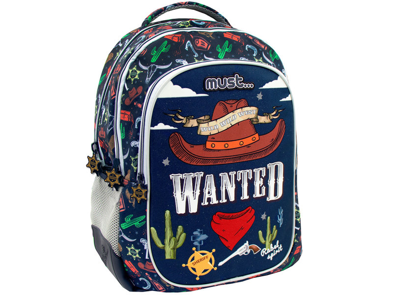 Must Backpack, Wanted Glow in the Dark - 43 x 32 x 18 cm - Polyester