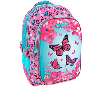 Must Backpack 3D Butterfly 43 x 32 cm