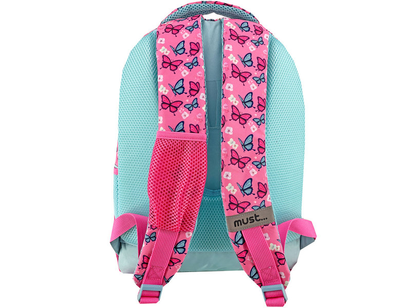 Must Rucksack, 3D-Schmetterling - 43 x 32 x 18 cm - Polyester