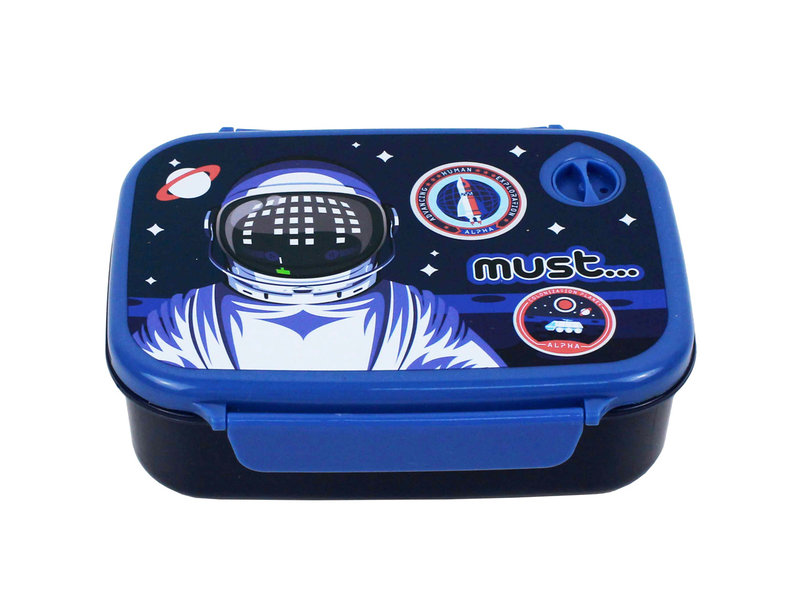 Must Set Lunchbox + Bidon, Astronaut - Div. materiaal