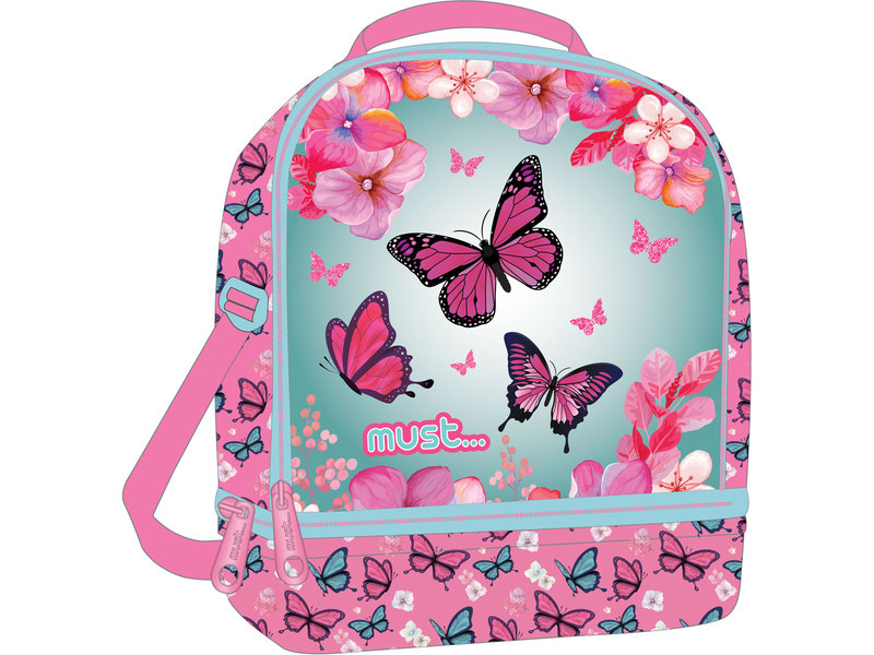 Must Sac isotherme, Butterfly - 24 x 20 x 12 cm - Polyester