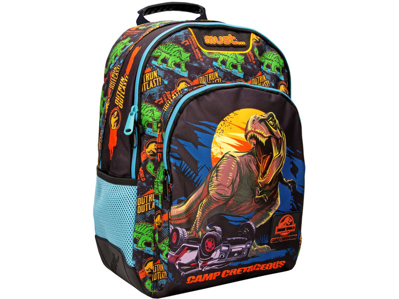 Jurassic World Backpack, Camp Cretaceous - 45 x 33 x 16 cm - Polyester