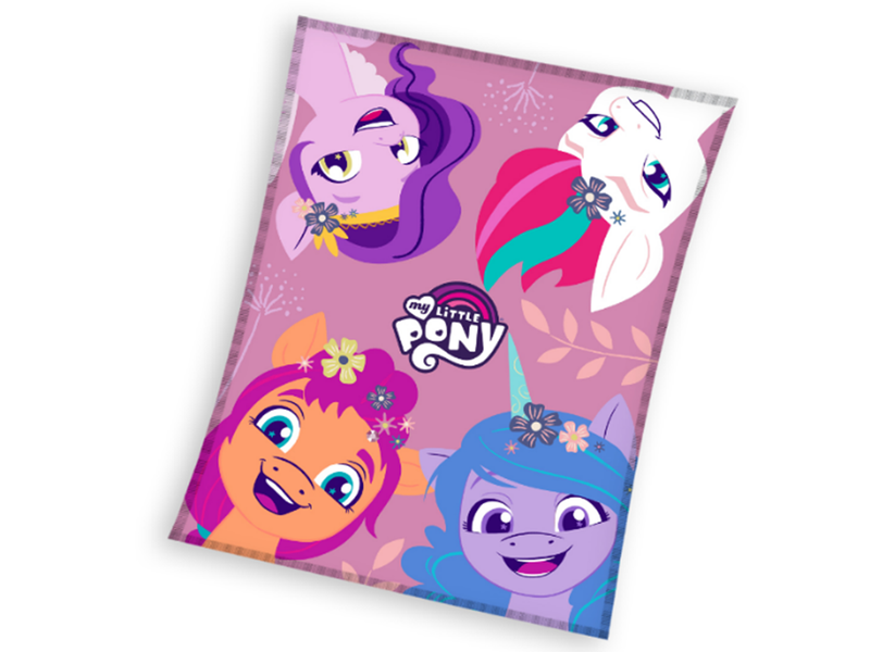 My Little Pony Fleece Deken, Friends - 110 x 140 cm  - Polyester