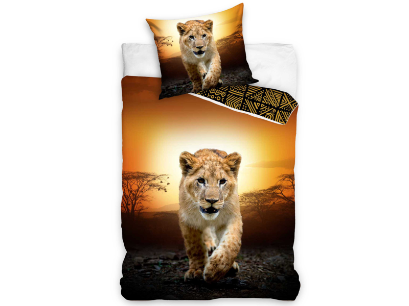 Animal Pictures Duvet cover Lion - Single - 140 x 200 cm - Cotton