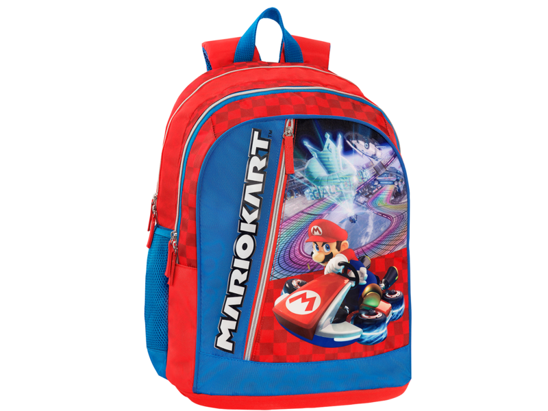 Super Mario Backpack, Mario Kart - 43 x 32 x 23 cm - Polyester