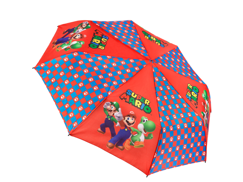 Super Mario Umbrella Here We Go - Ø 96 x 62 cm - Polyester