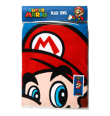 Super Mario Beach towel Blue - 80 x 170 cm - Polyester