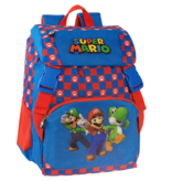 Super Mario Rugzak, Mushroom Kingdom - 42 x 31 x 11 (+9) cm - Polyester