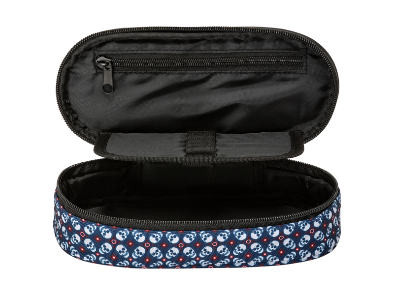 Comix Etui, Skulls - 22 x 10 x 6 cm - Polyester
