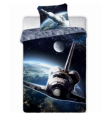 Astronaut Bettbezug, Raumfahrt – Einzelbett – 140 x 200 cm – Baumwolle