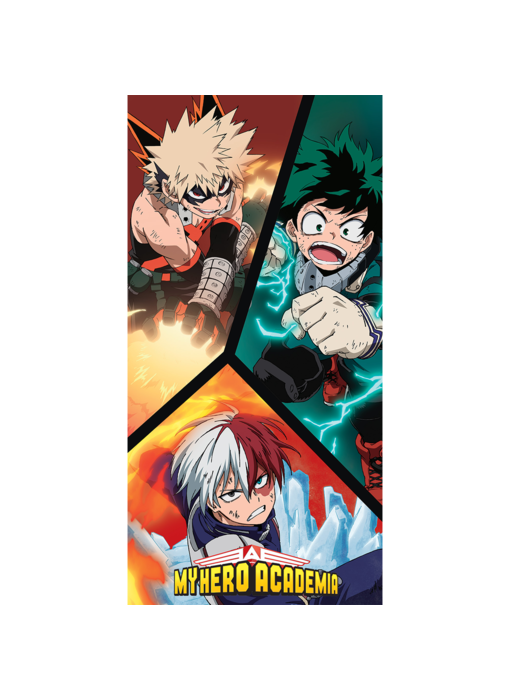 My Hero Academia Beach towel 70 x 140 cm Cotton