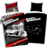 The Fast and the Furious Duvet cover Race - Glow in the Dark - 140 x 200 + 70 x 90 cm - Cotton