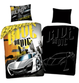The Fast and the Furious Housse de couette Ride or Die - Glow in the Dark - 140 x 200 + 70 x 90 cm - Coton