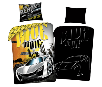 The Fast and the Furious Duvet cover Ride or Die - Glow in the Dark - 140 x 200 cm - Cotton