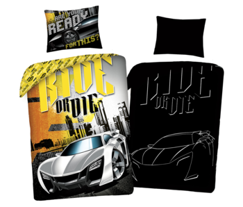 The Fast and the Furious Housse de couette Ride or Die - Glow in the Dark - 140 x 200 cm - Coton