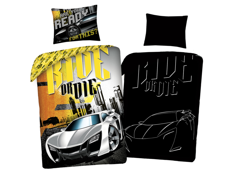 The Fast and the Furious Bettbezug Ride or Die - Glow in the Dark - 140 x 200 + 70 x 90 cm - Baumwolle