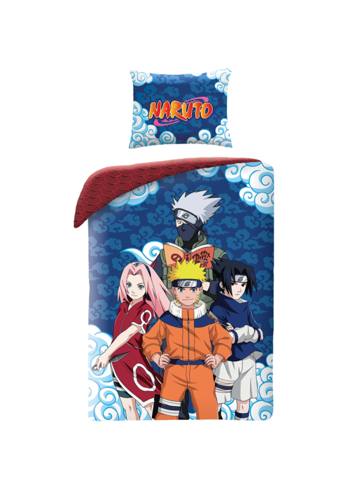 Naruto Duvet cover Clouds 140 x 200 cm - Cotton