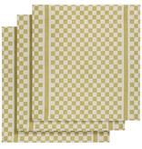 De Witte Lietaer Theedoek Groom-A - 3 stuks - 65 x 70 cm - Katoen