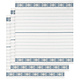 Theedoek BML Oxyde 3 stuks 65 x 65 cm
