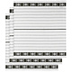 Theedoek BML Zwart 3 stuks 65 x 65 cm