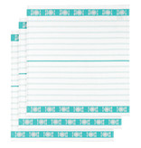 De Witte Lietaer Theedoek BML, Aqua - 3 stuks - 65 x 65 cm - Katoen