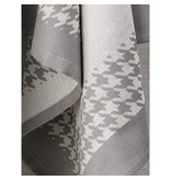 De Witte Lietaer Tea towel Pied de Poule, Gray - 2 pieces - 65 x 65 cm - Cotton