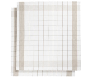 De Witte Lietaer Tea towel Mixte Moonlight 2 pieces 65 x 65 cm