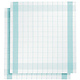 Theedoek Mixte Aqua 2 stuks 65 x 65 cm