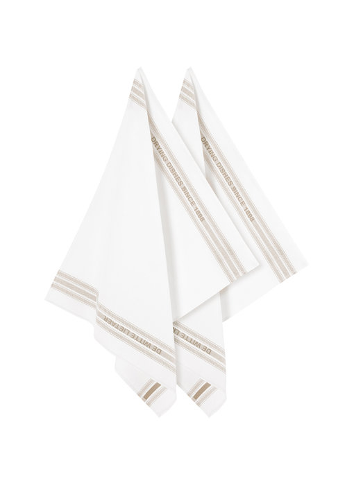 De Witte Lietaer Tea towel Dish Moonlight 2 pieces 65 x 70 cm