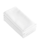 De Witte Lietaer Serviettes, Sonora White (4 pcs.) - 50 x 50 cm - 100% Coton