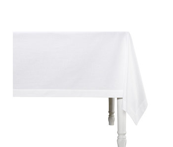 De Witte Lietaer Tischdecke Sonora Weiß 160 x 360 cm Baumwolle