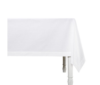 De Witte Lietaer Tischdecke Sonora Weiß 160 x 310 cm Baumwolle