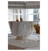 De Witte Lietaer Tablecloth, Lilium White - 160 x 260 cm - 100% Damask Cotton