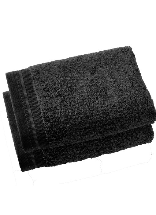 De Witte Lietaer Kitchen towels Excellence Black 40 x 60 cm - 2 pcs.