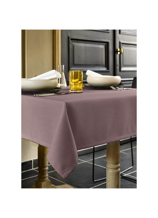 De Witte Lietaer Nappe Gibson Taupe 145 x 220 cm Polyester