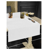 De Witte Lietaer Chemin de table, Gibson White - 50 x 145 cm - 100% Polyester