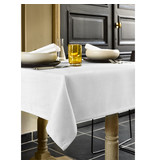 De Witte Lietaer Tablecloth, Gibson White - 145 x 260 cm - 100% Polyester