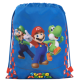 Super Mario Turnbeutel, Mushroom Kingdom - 42 x 34 cm - Polyester