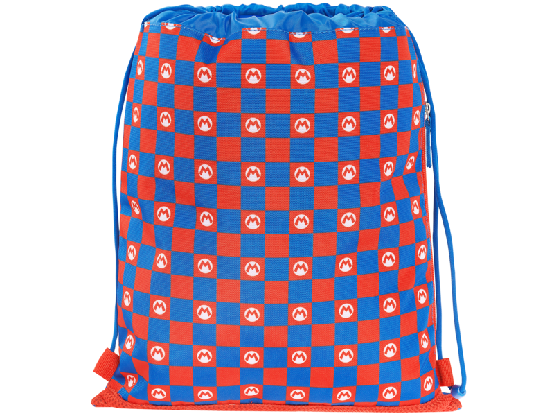 Super Mario Sac de sport, Mushroom Kingdom - 42 x 34 cm - Polyester